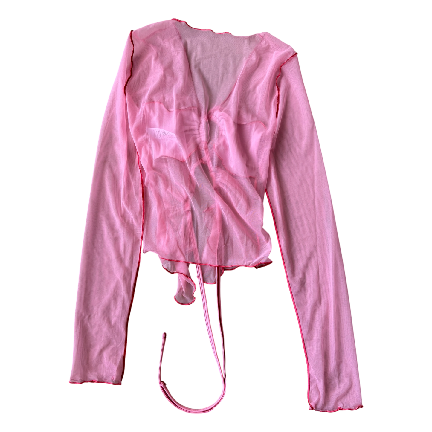 Emrld Strawberry Fantasy Top with Lettuce Edge