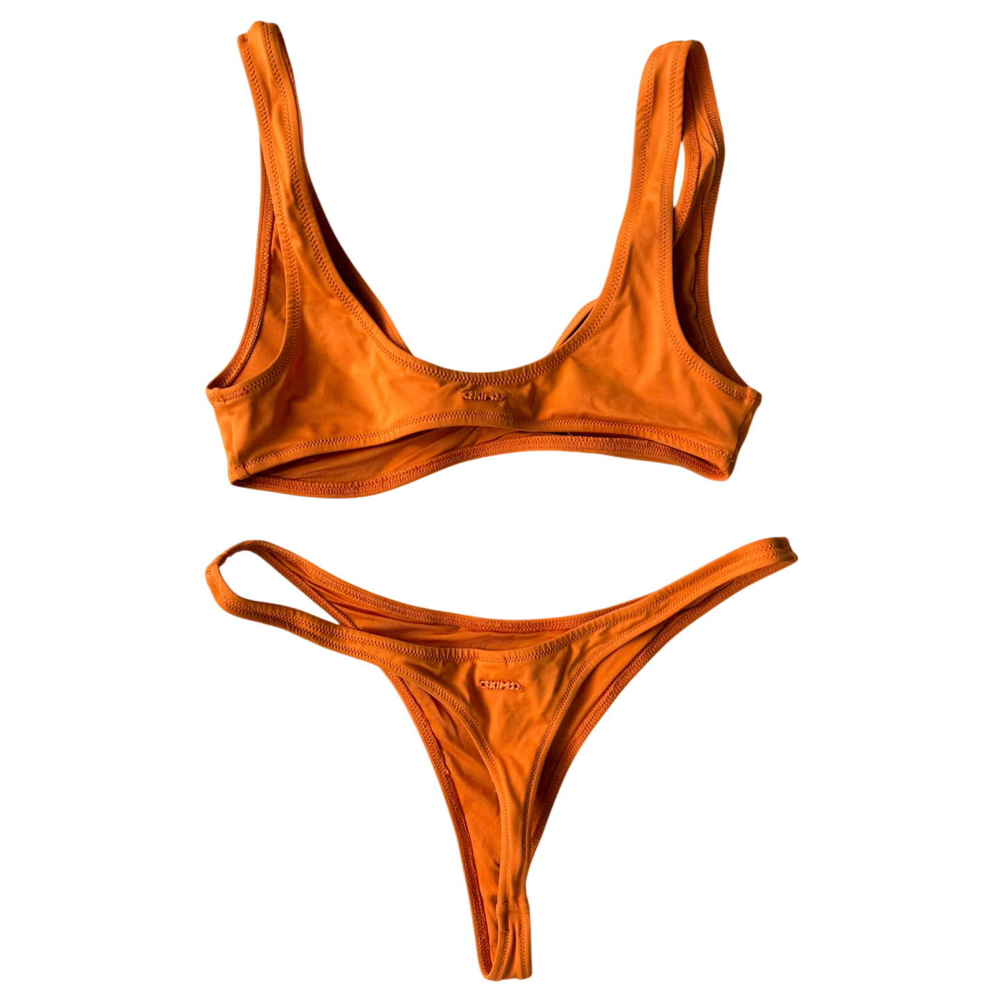 SKIMS Orange Squeeze Bikini Set