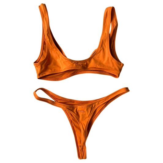 SKIMS Orange Squeeze Bikini Set