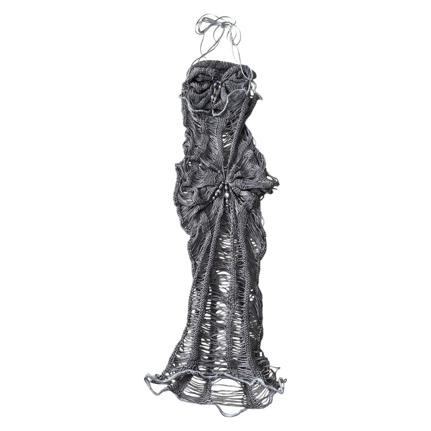 Ella Mia Silver Mini Ladder Dress
