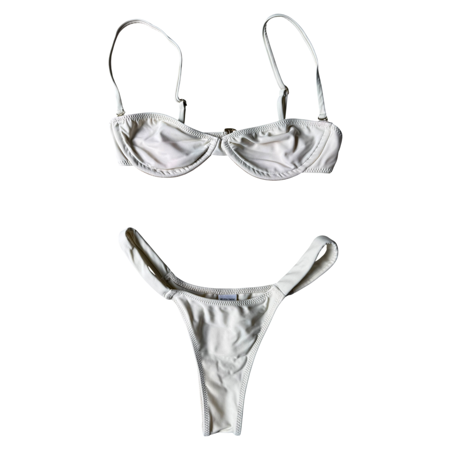 Melissa Simone Vanilla Bikini Set