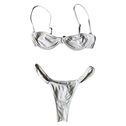 Melissa Simone Vanilla Bikini Set