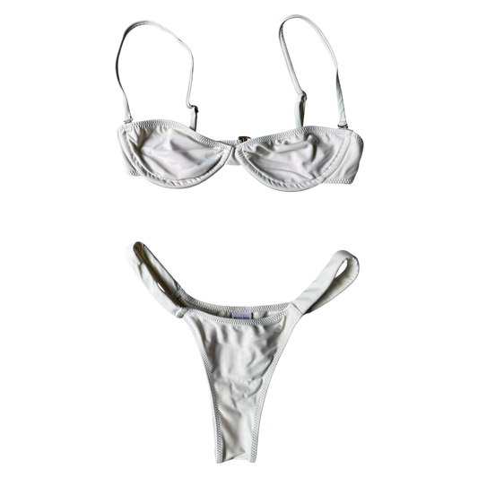 Melissa Simone Vanilla Bikini Set