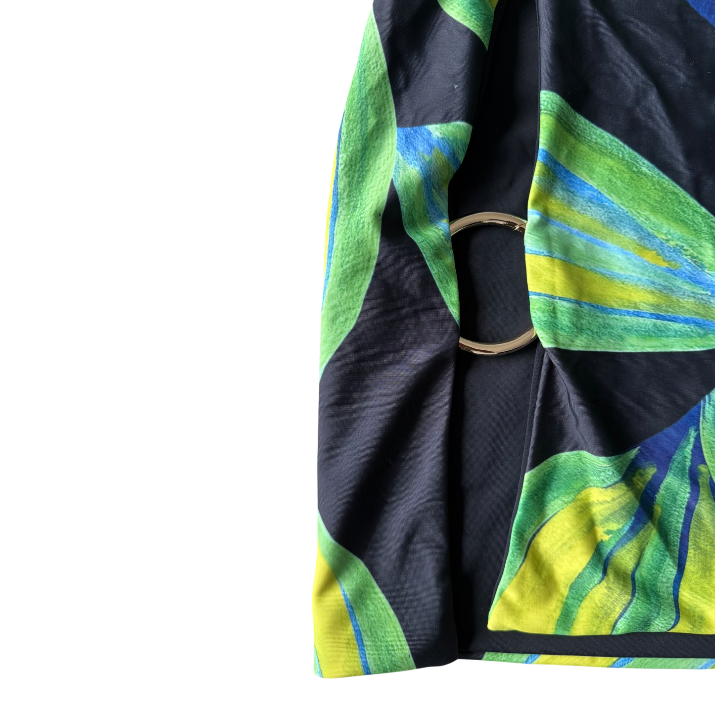 Louisa Ballou Yellow & Blue Sex Wax Dress