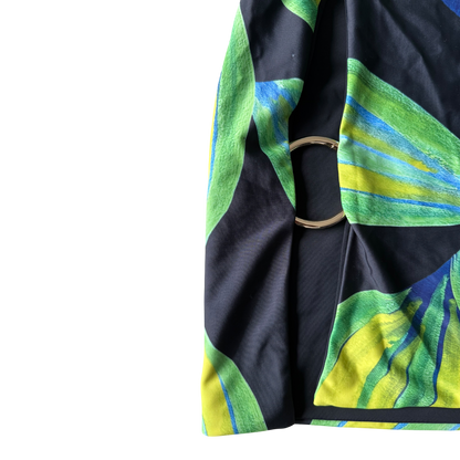Louisa Ballou Yellow & Blue Sex Wax Dress
