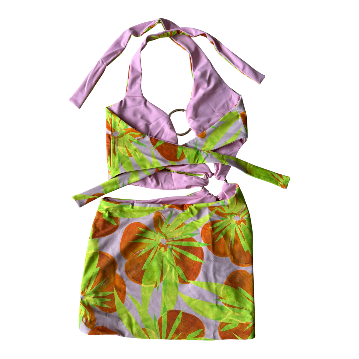 Louisa Ballou Pink & Green Sex Wax Dress