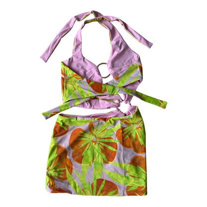 Louisa Ballou Pink & Green Sex Wax Dress