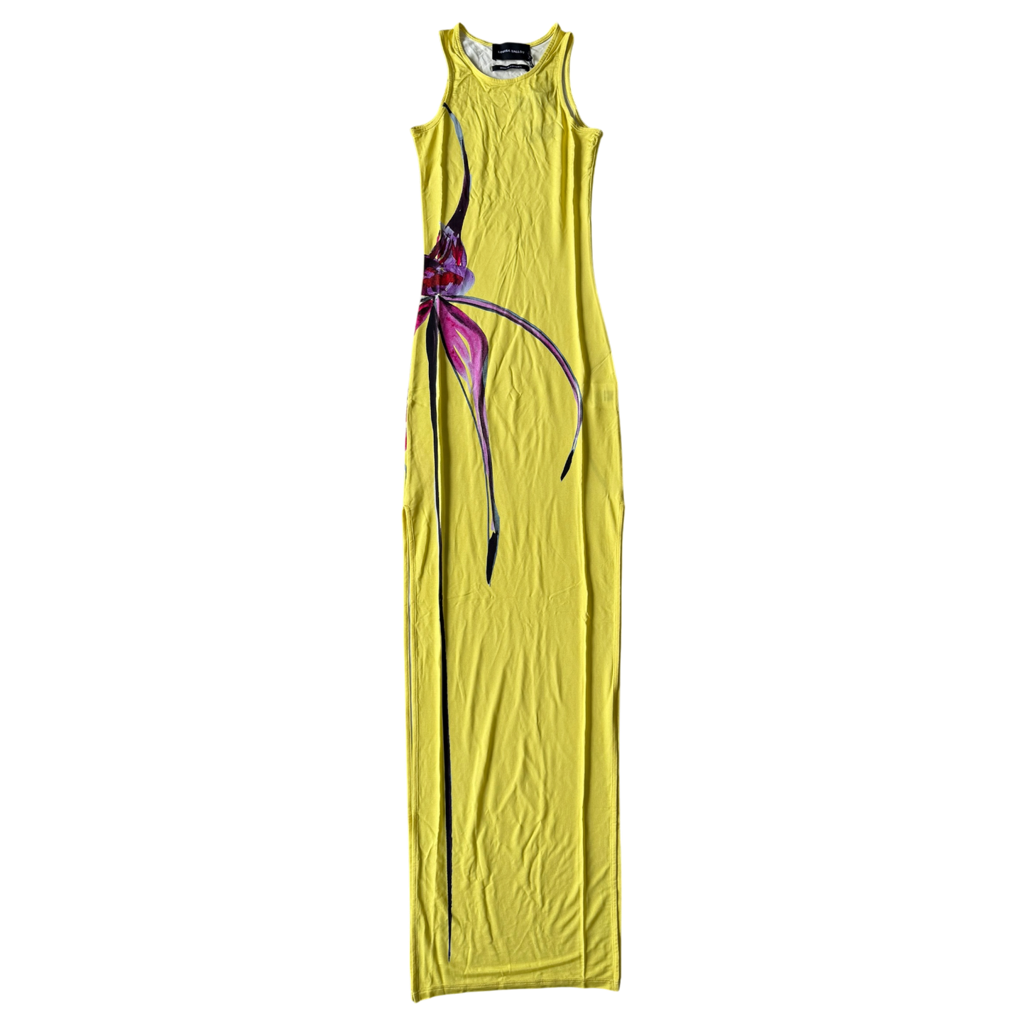 Louisa Ballou Yellow Sea Breeze Maxi Dress