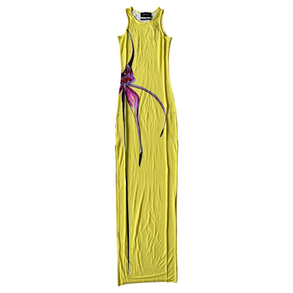 Louisa Ballou Yellow Sea Breeze Maxi Dress