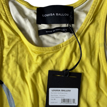 Louisa Ballou Yellow Sea Breeze Maxi Dress