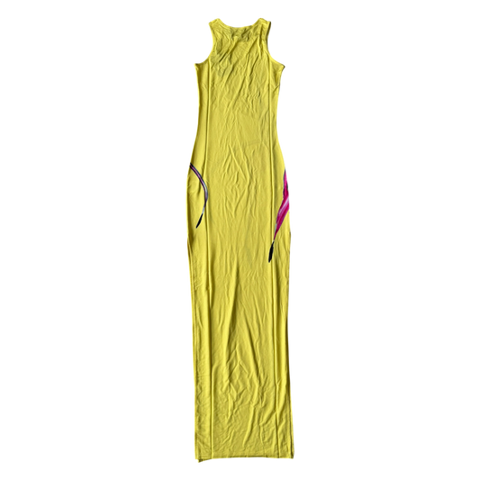 Louisa Ballou Yellow Sea Breeze Maxi Dress